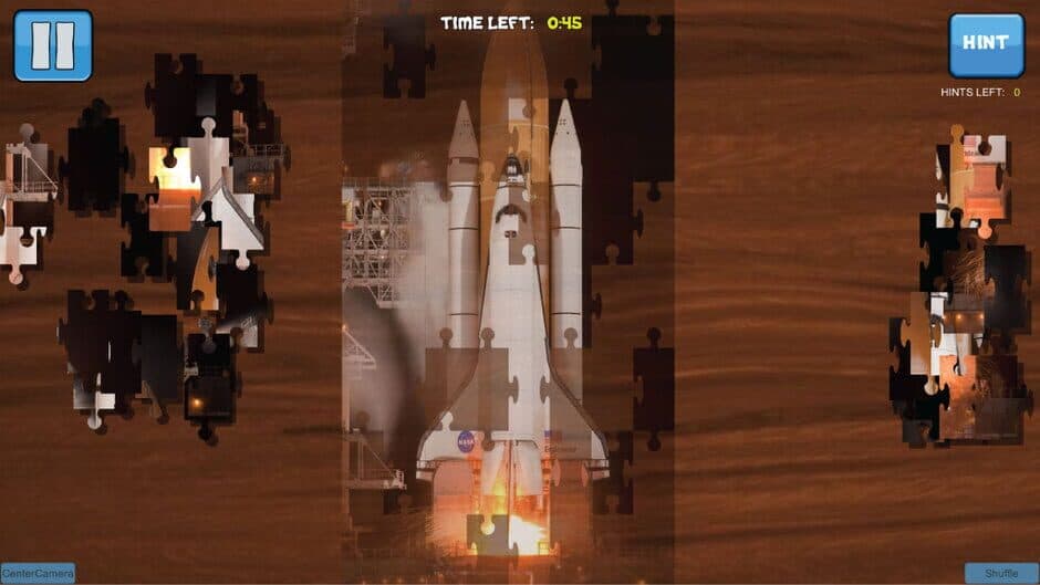 Скриншот 2 из Bepuzzled Space Jigsaw Puzzle
