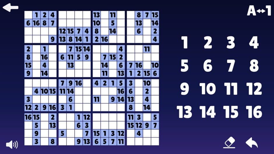 Скриншот 1 из Sudoku 9X16X25