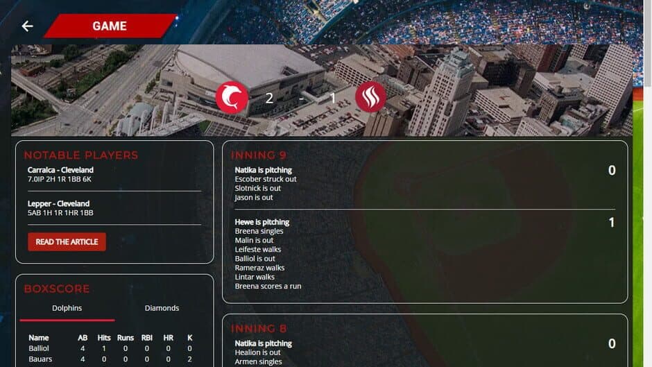 Скриншот 3 из Astonishing Baseball 2019