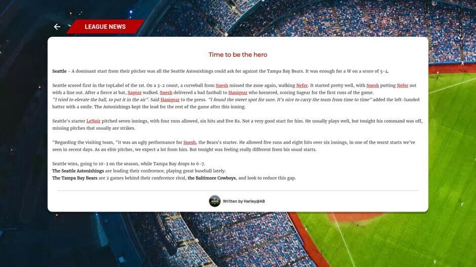 Скриншот 4 из Astonishing Baseball 2019