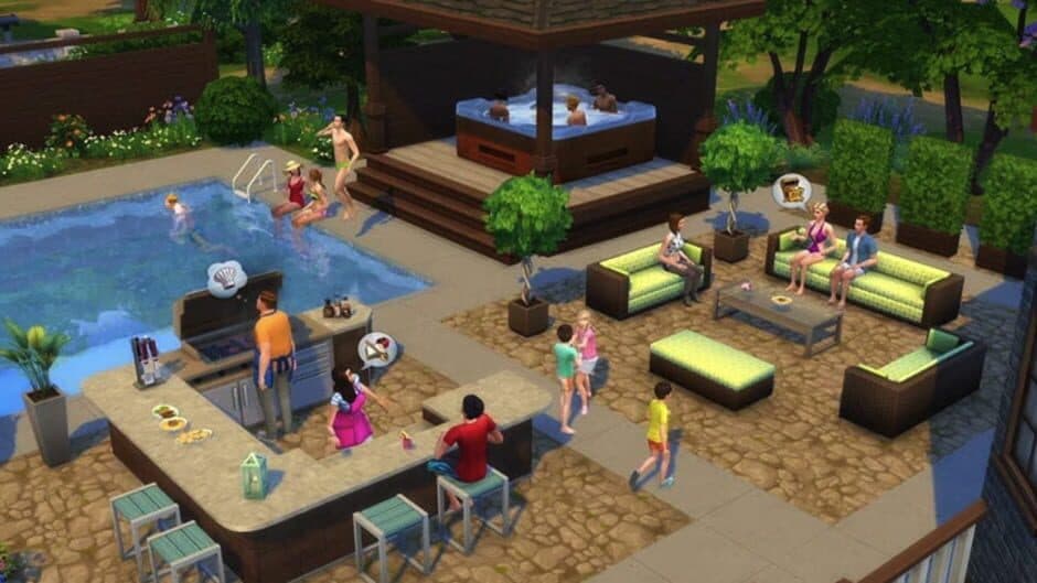 Скриншот 1 из The Sims 4: Perfect Patio Stuff