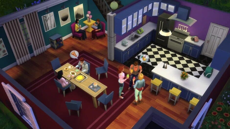 Скриншот 4 из The Sims 4: Cool Kitchen Stuff