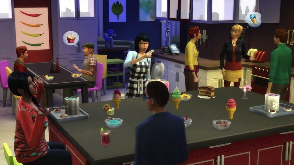 Скриншот 5 из The Sims 4: Cool Kitchen Stuff