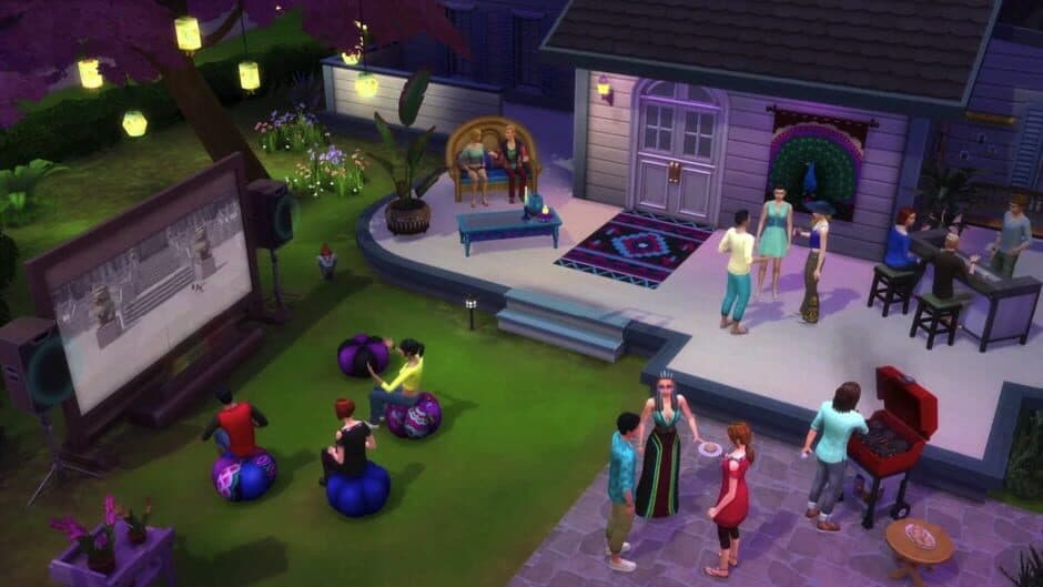 Скриншот 5 из The Sims 4: Movie Hangout Stuff