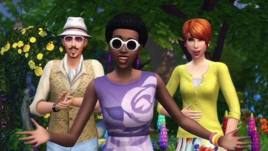 Скриншот 1 из The Sims 4: Romantic Garden Stuff