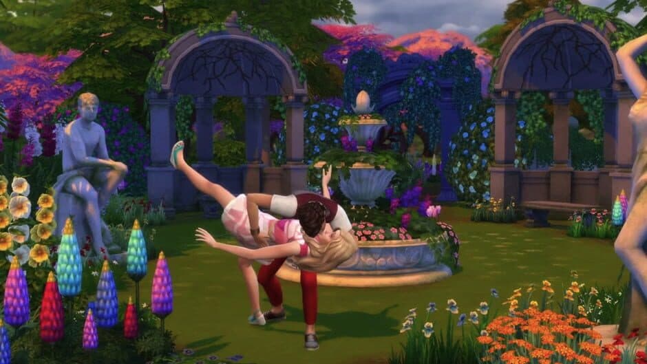 Скриншот 9 из The Sims 4: Romantic Garden Stuff