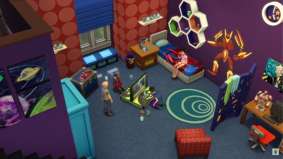Скриншот 2 из The Sims 4: Kids Room Stuff