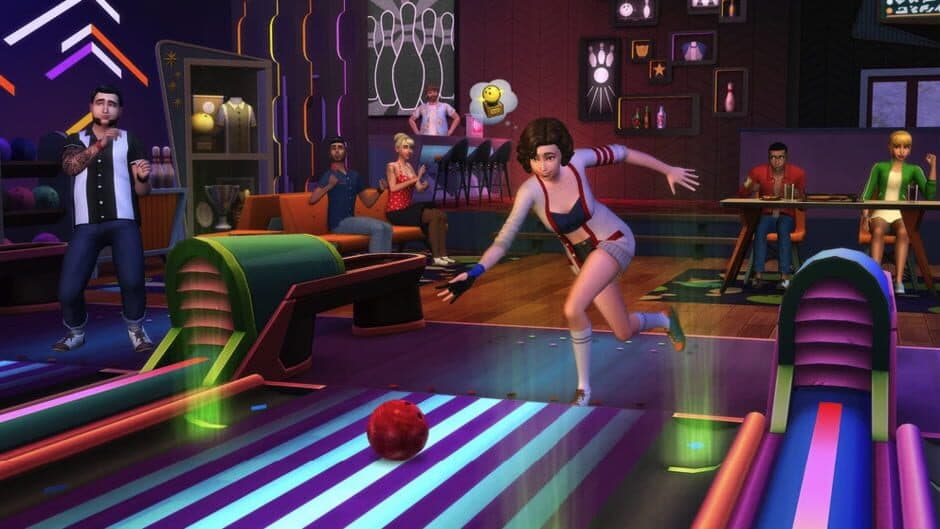 Скриншот 3 из The Sims 4: Bowling Night Stuff