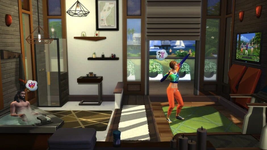 Скриншот 2 из The Sims 4: Fitness Stuff