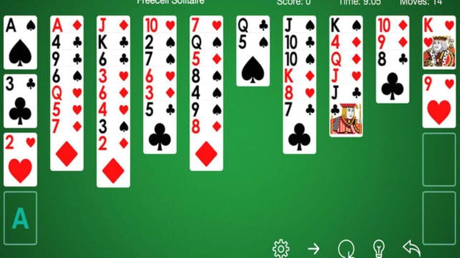 Скриншот 1 из FreeCell Solitaire - Classic Deck Card Games