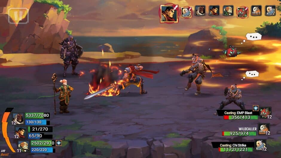 Скриншот 2 из Battle Chasers: Nightwar - Mobile Edition