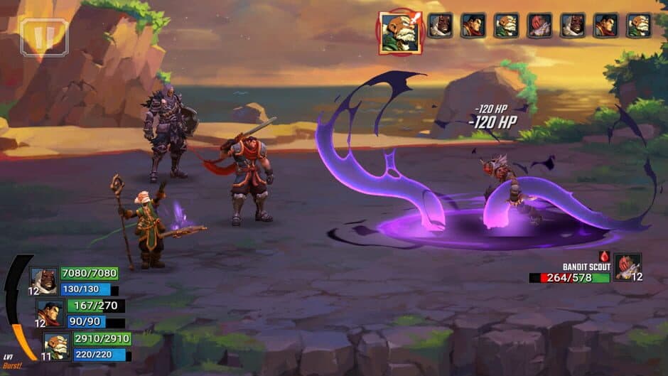 Скриншот 3 из Battle Chasers: Nightwar - Mobile Edition