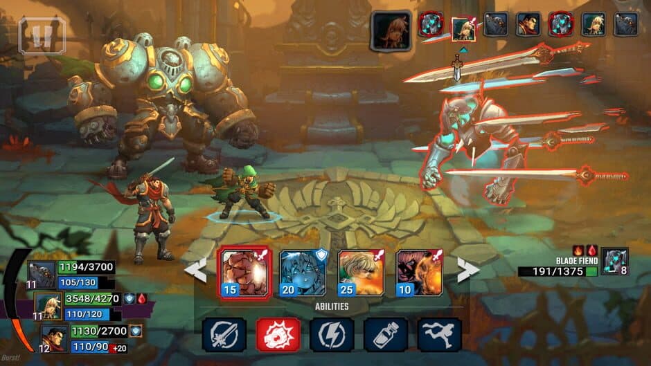 Скриншот 4 из Battle Chasers: Nightwar - Mobile Edition