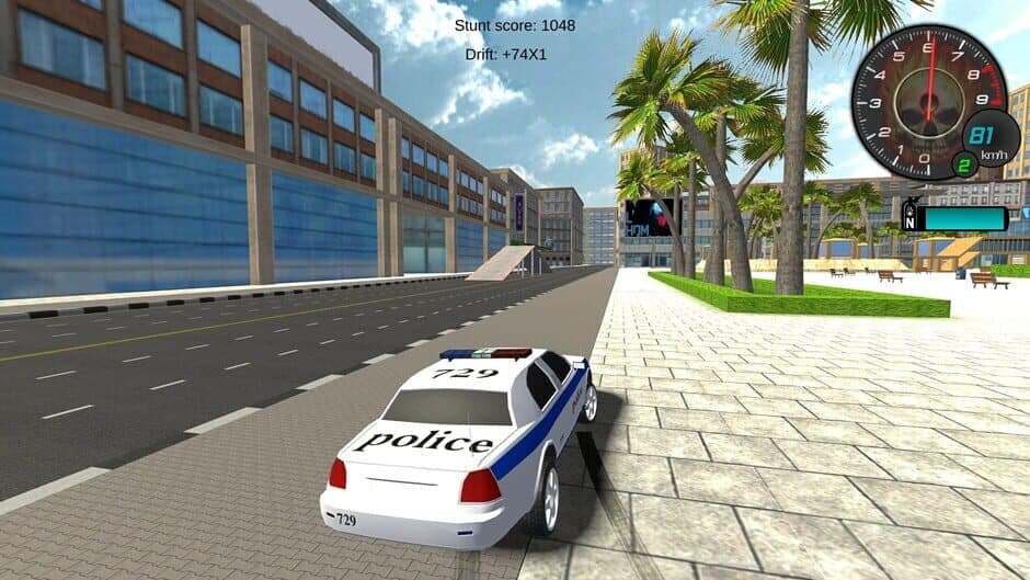 Скриншот 1 из Police Stunt Cars