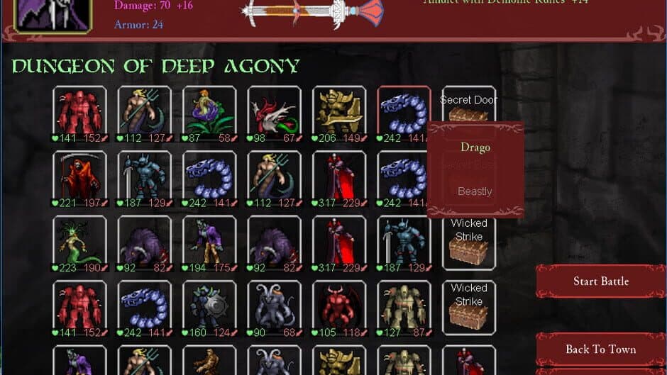 Скриншот 3 из Sort Battle: Dungeon