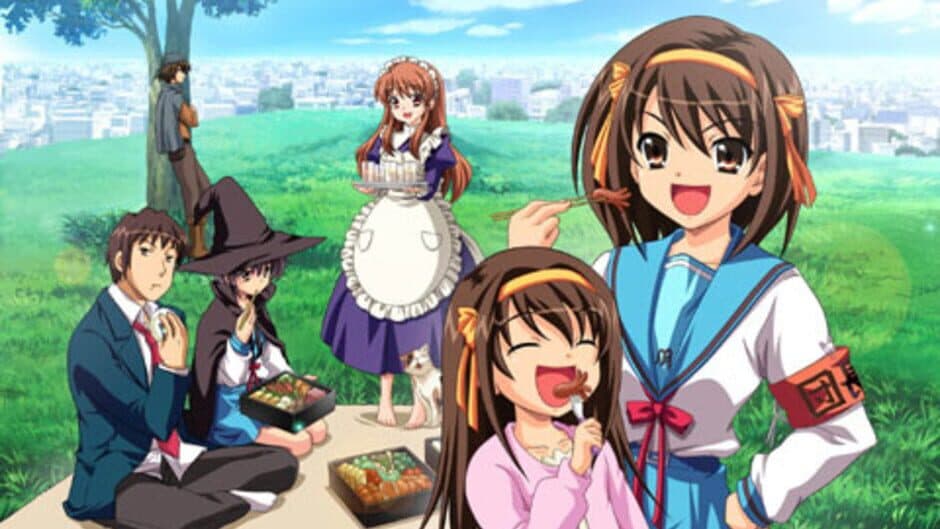 Скриншот 8 из Suzumiya Haruhi no Yakusoku