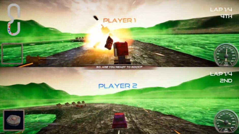 Скриншот 5 из Rock n' Rush Battle Racing