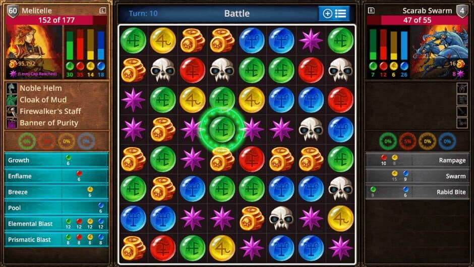 Скриншот 3 из Puzzle Quest: The Legend Returns