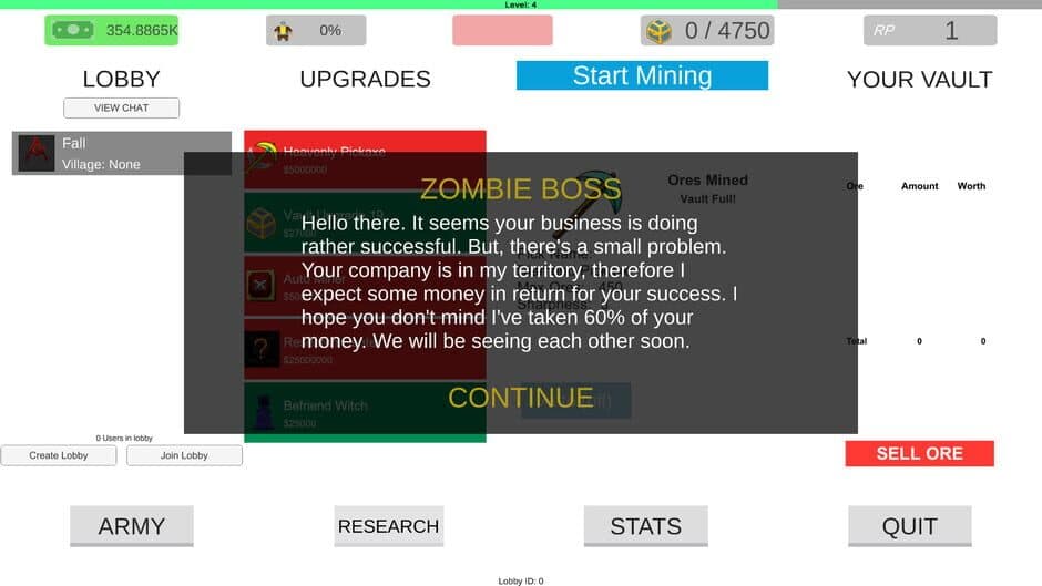 Скриншот 1 из A Mining Game
