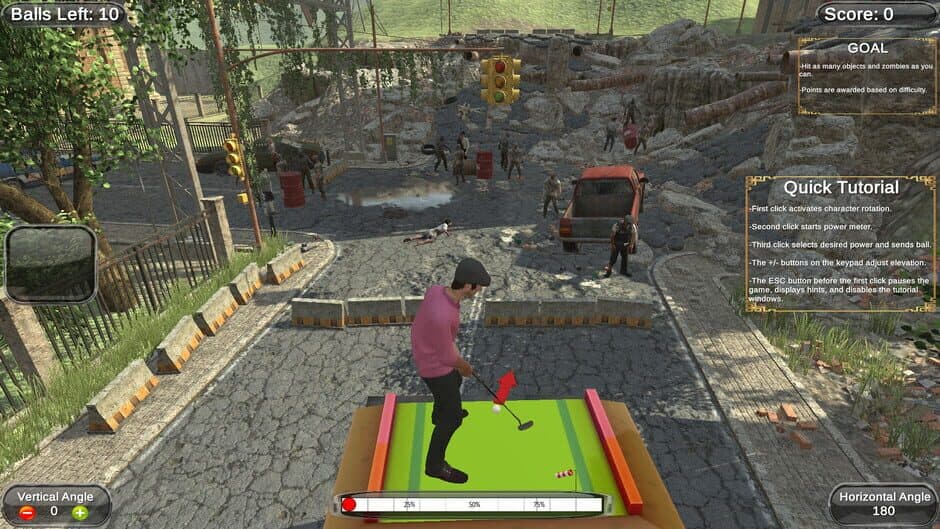 Скриншот 4 из Zombie Golf