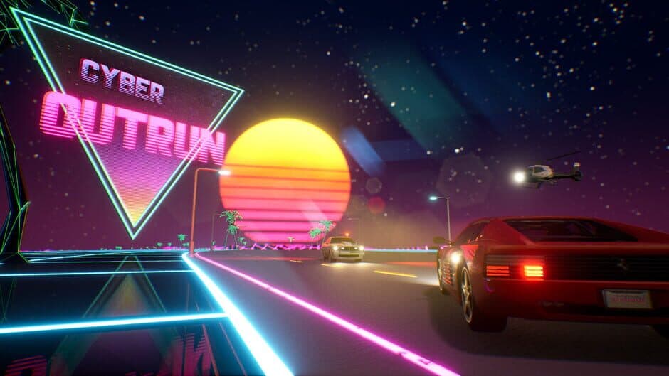 Скриншот 2 из Cyber OutRun