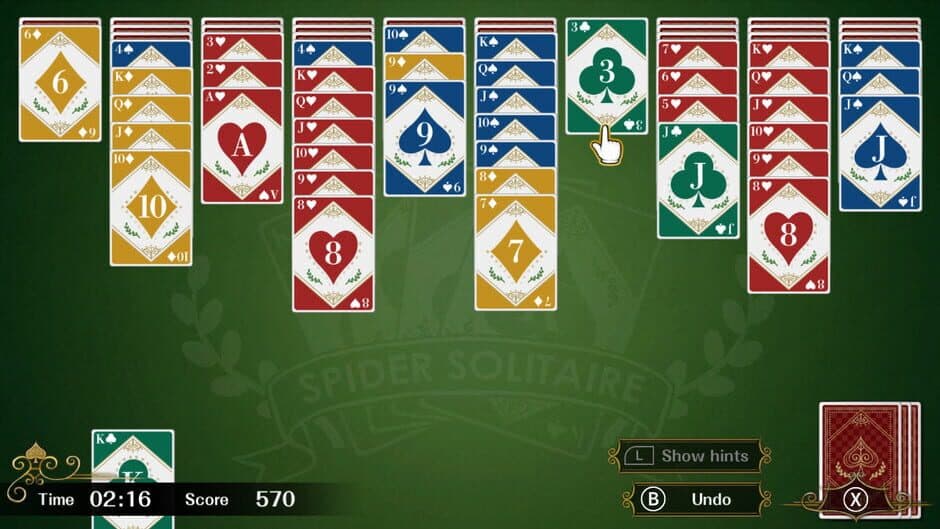 Скриншот 3 из Spider Solitaire F