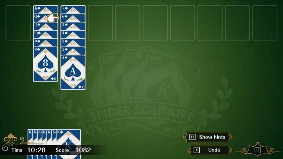 Скриншот 1 из Spider Solitaire F