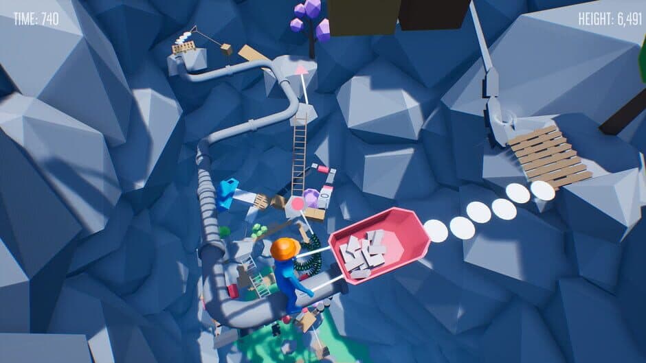 Скриншот 1 из Climb With Wheelbarrow