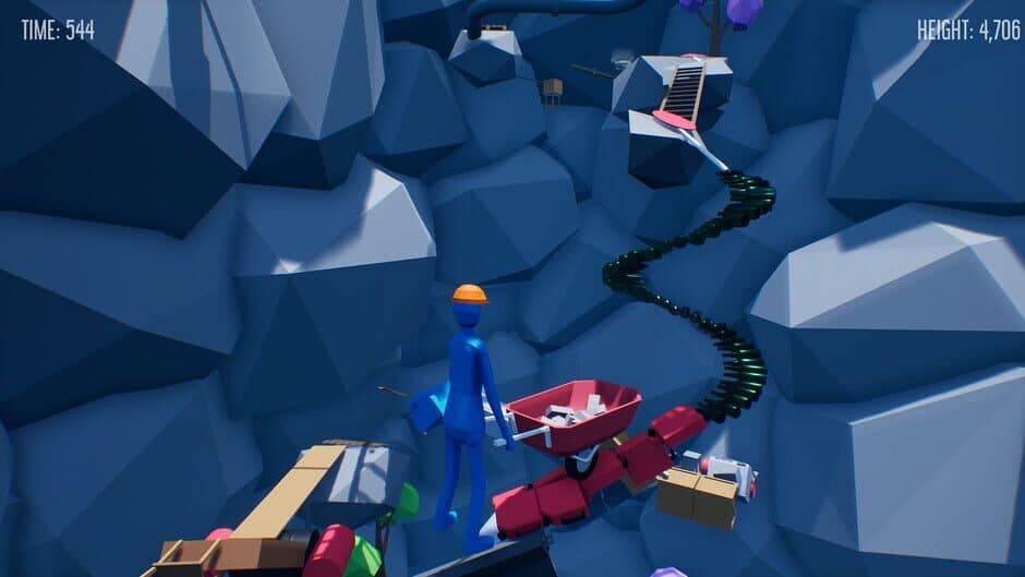 Скриншот 7 из Climb With Wheelbarrow