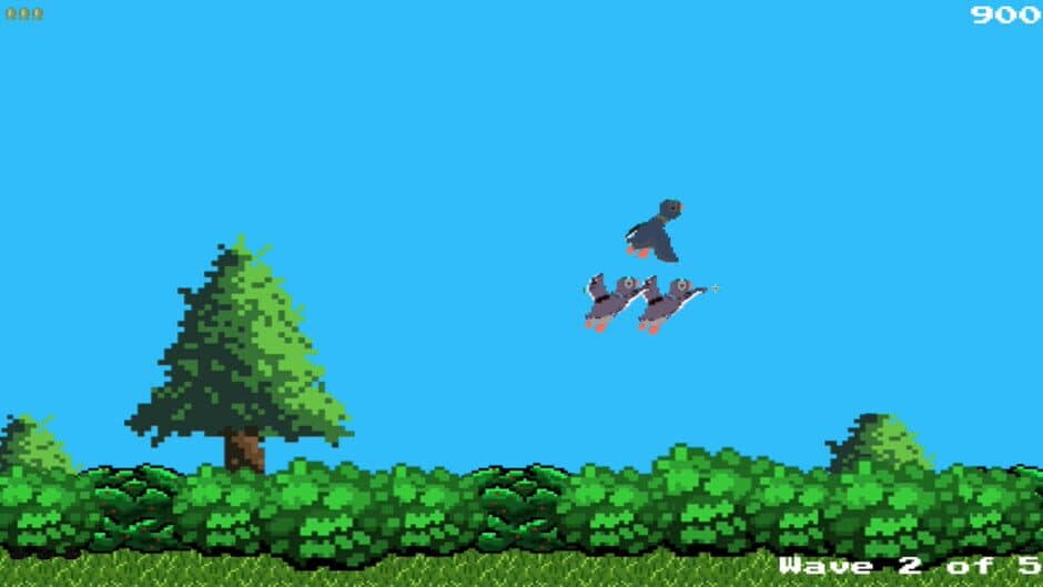 Скриншот 1 из 8bit Pigeon Hunter