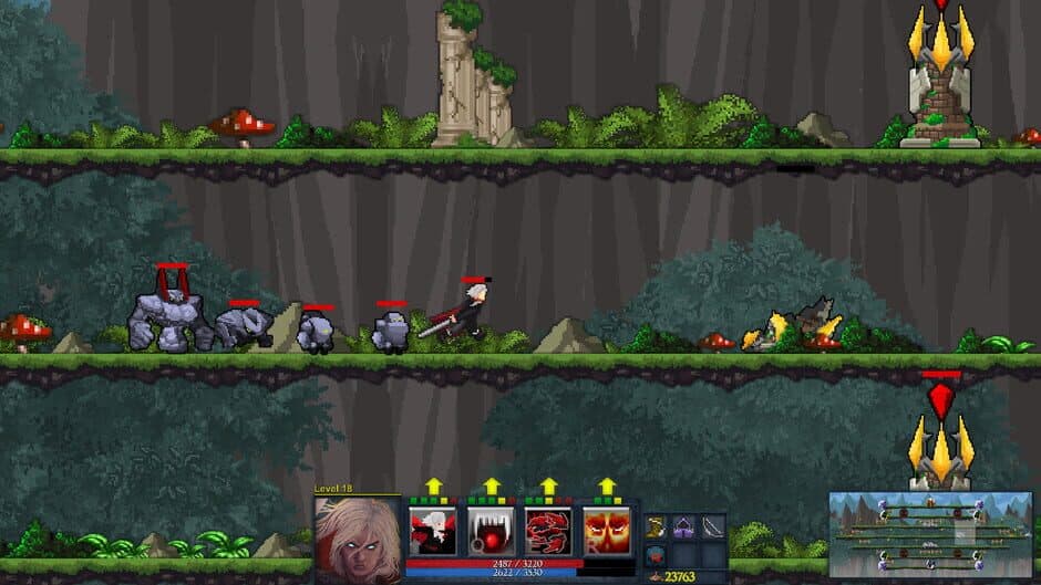Скриншот 9 из Gladom: The 2D MOBA in Pixel Art