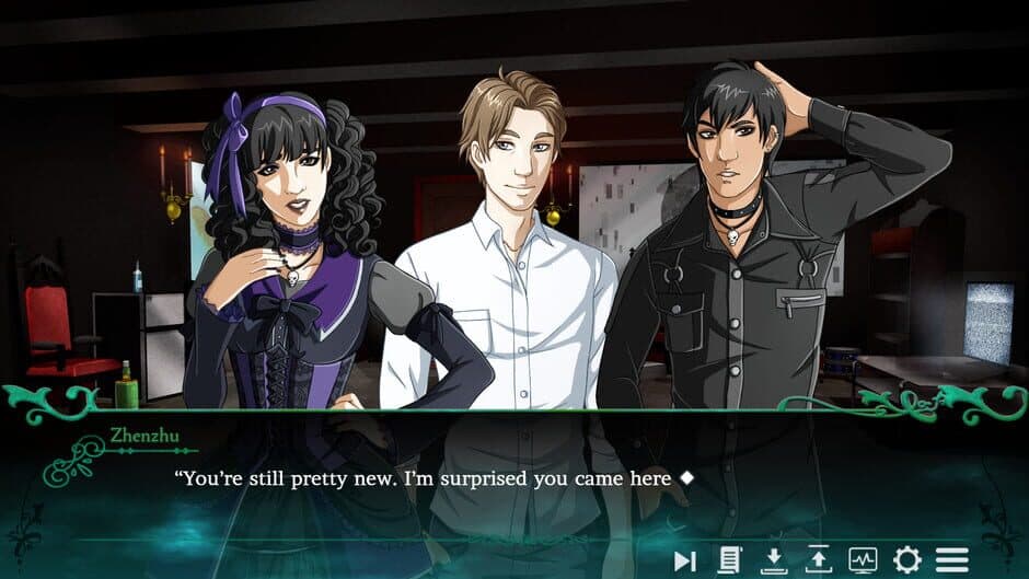 Скриншот 4 из Twice Reborn: A Vampire Visual Novel