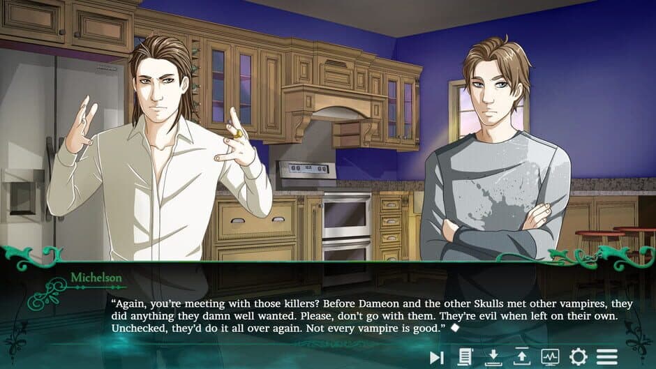 Скриншот 3 из Twice Reborn: A Vampire Visual Novel