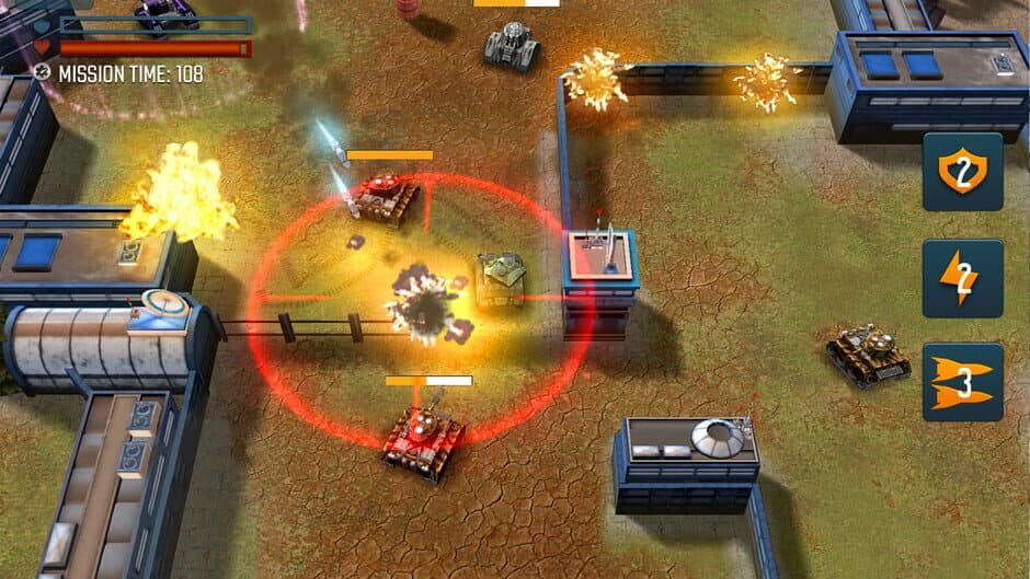 Скриншот 4 из Tank Battle Heroes: Iron Warfare