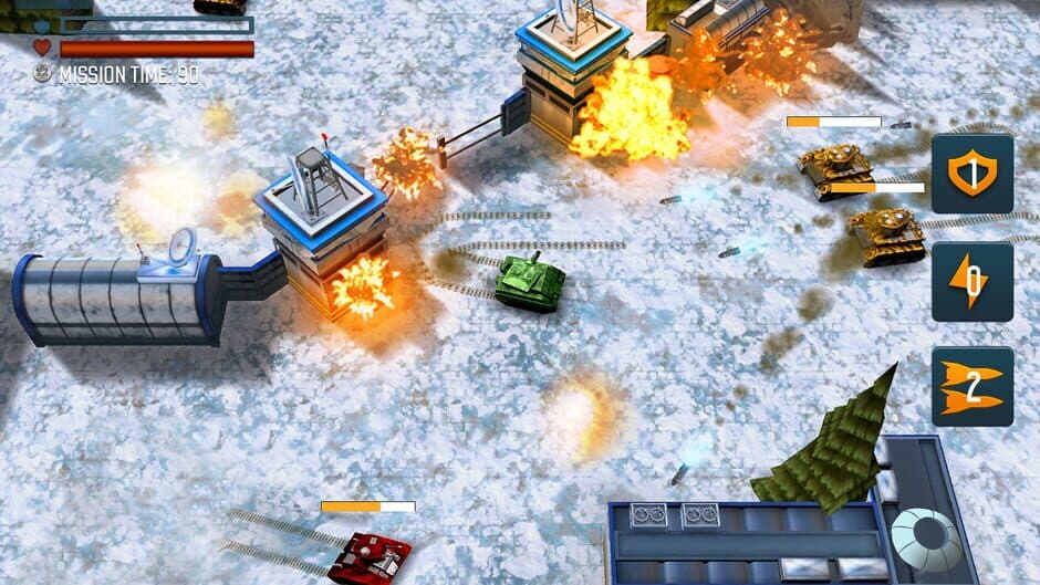 Скриншот 7 из Tank Battle Heroes: Iron Warfare