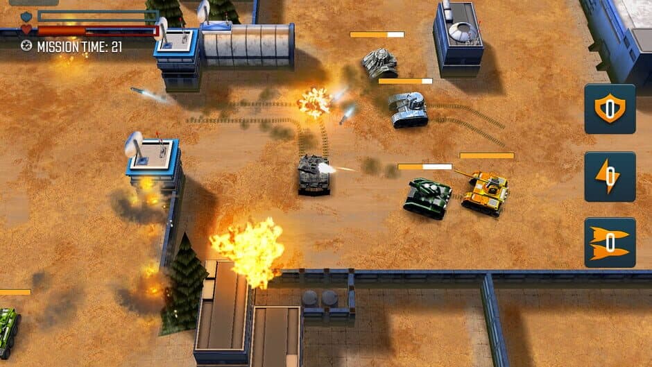 Скриншот 1 из Tank Battle Heroes: Iron Warfare