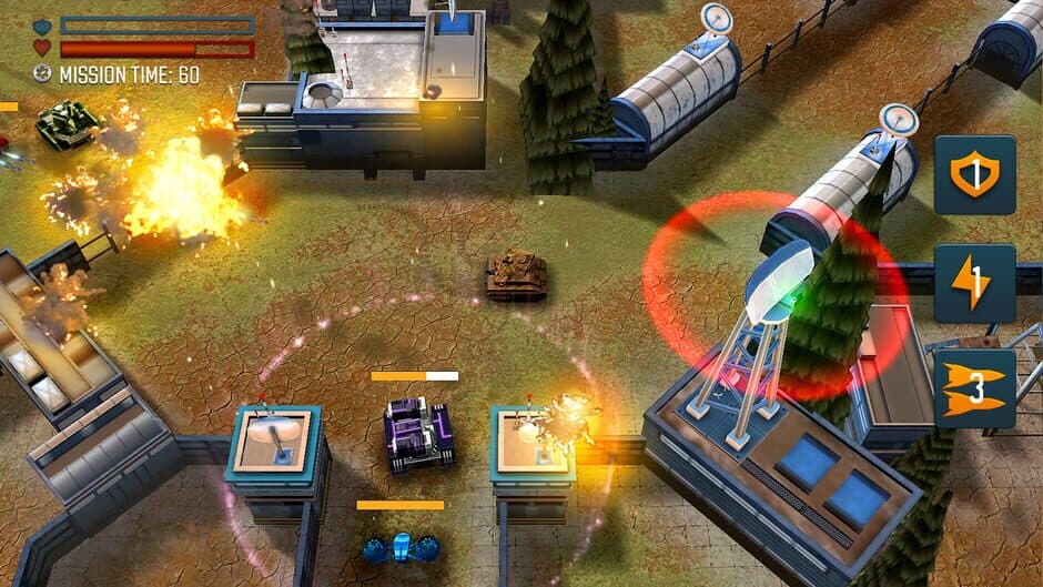 Скриншот 6 из Tank Battle Heroes: Iron Warfare