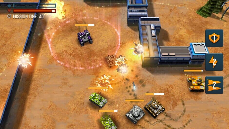 Скриншот 3 из Tank Battle Heroes: Iron Warfare
