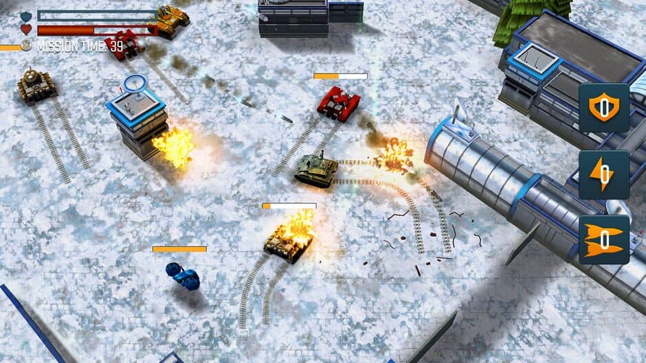 Скриншот 2 из Tank Battle Heroes: Iron Warfare