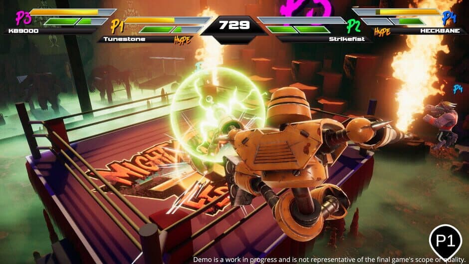Скриншот 3 из Mighty Fight Federation