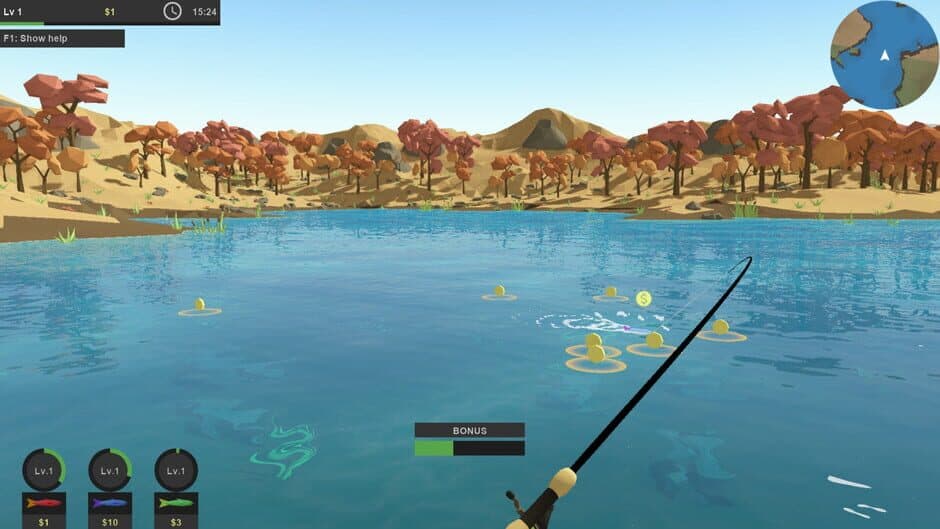 Скриншот 6 из Poly Fishing