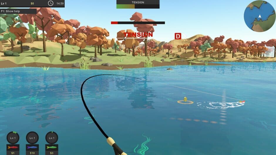 Скриншот 3 из Poly Fishing