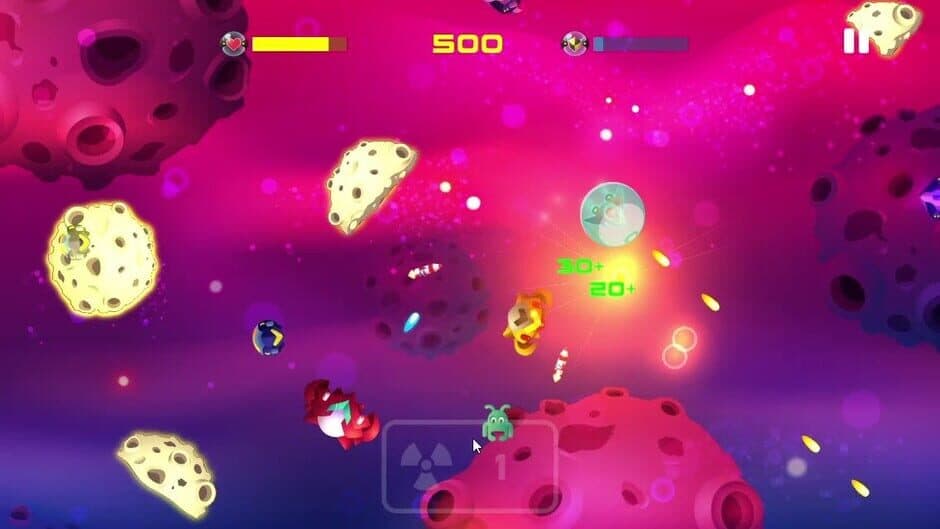 Скриншот 2 из Asteroid Invaders