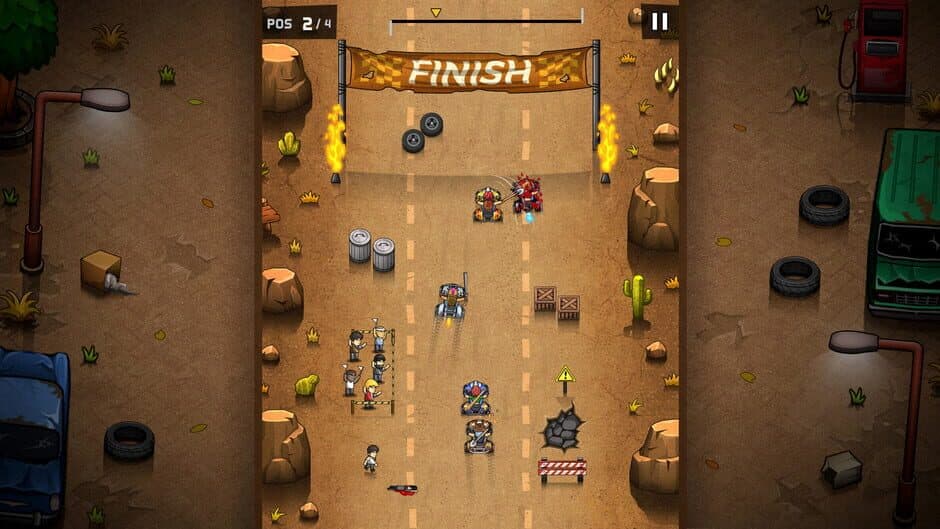 Скриншот 2 из Rude Racers