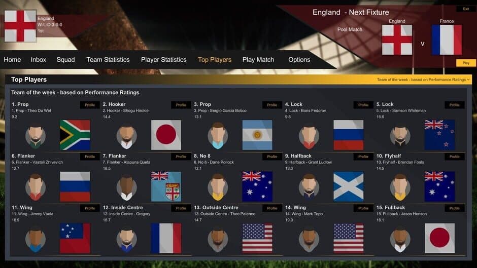 Скриншот 2 из Rugby Champions