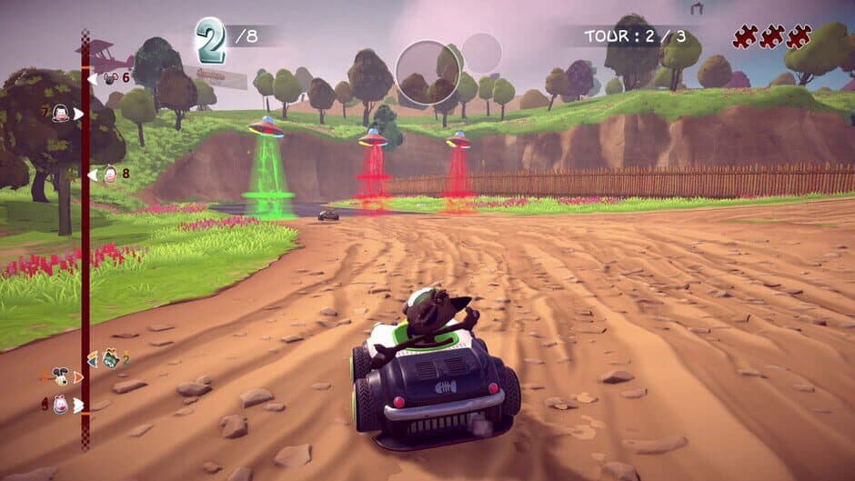 Скриншот 9 из Garfield Kart: Furious Racing