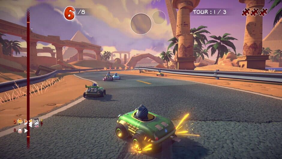 Скриншот 1 из Garfield Kart: Furious Racing