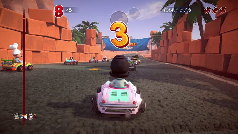 Скриншот 7 из Garfield Kart: Furious Racing