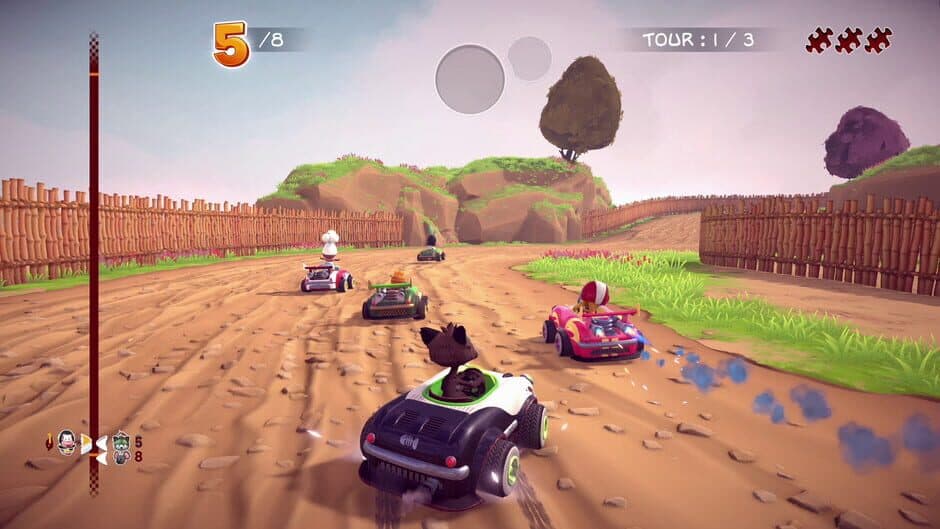 Скриншот 8 из Garfield Kart: Furious Racing