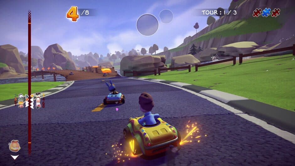 Скриншот 6 из Garfield Kart: Furious Racing